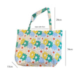 Stylish Printed Canvas Shoulder Bag for Women