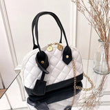 Women's Shell Crossbody Bag Zipper Shoulder Messenger Bag