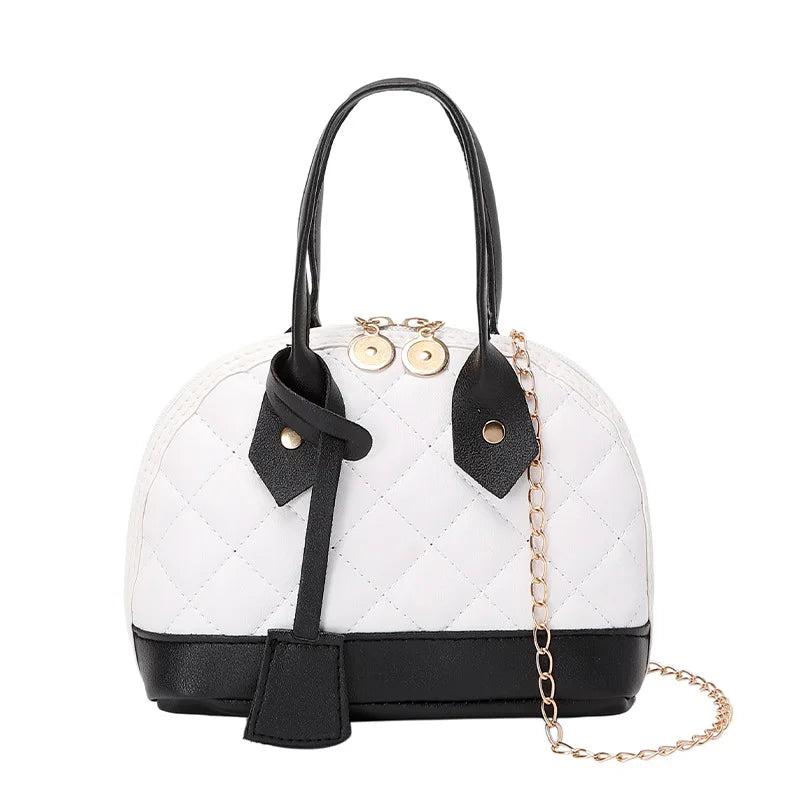 Women's Shell Crossbody Bag Zipper Shoulder Messenger Bag