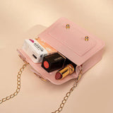 Sweet Crossbody Jelly Bag Chain Small Square Shoulder Bag