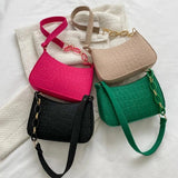 Casual Crossbody Bag Small Square Bag Shoulder Handbag