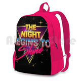 Night Begins to Shine Outdoor Hiking Backpack