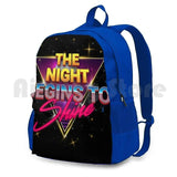 Night Begins to Shine Outdoor Hiking Backpack