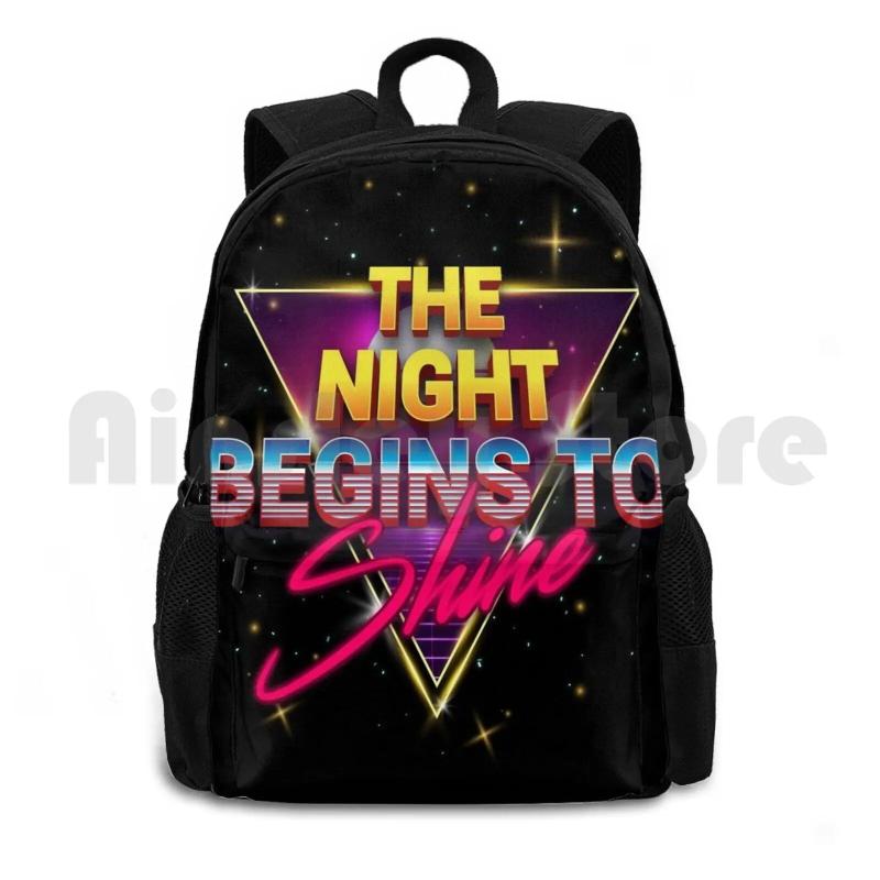 Night Begins to Shine Outdoor Hiking Backpack