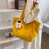 Large Capacity Canvas Women's Handbag Shoulder Bags Travel Totes Purse