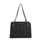 Striped Shoulder Bag Large-capacity Casual Hand Tote Bag