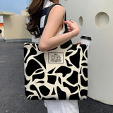 Retro Harajuku Printed Shoulder Bag for Women