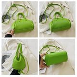 Pleated Handbag with Handle Lattice Shoulder Bag
