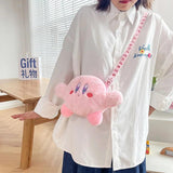 Cartoon Doll Plush Handbag Japanese Girl Lolita Fur Shoulder Bag