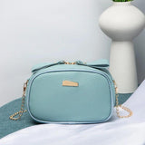 Crossbody Shoulder Bag for Women Chain Messenger Lady Handbag Purse
