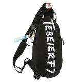Large-capacity Waist Pack Nylon Waterproof Messenger Bag Couple Models