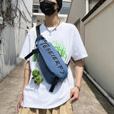 Large-capacity Waist Pack Nylon Waterproof Messenger Bag Couple Models