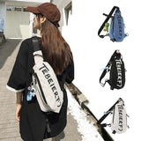 Large-capacity Waist Pack Nylon Waterproof Messenger Bag Couple Models