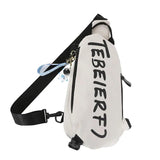Large-capacity Waist Pack Nylon Waterproof Messenger Bag Couple Models