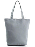 Flower Butterfly Printed Shoulder Bag Large Women's Tote Bag