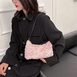 Furry Fluffy Shoulder Bag Autumn-Winter Women Handbag