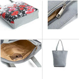 Canvas Beach Tote Bag Casual Lady Handbag Travel Shoulder Bag