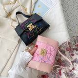 Arch Bridge Small Square Crossbody Bag Women Bag Cross-border Handbag