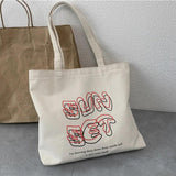 Sunset Women's Tote Shopper Bag Large Female Handbag Eco Shopping Bag