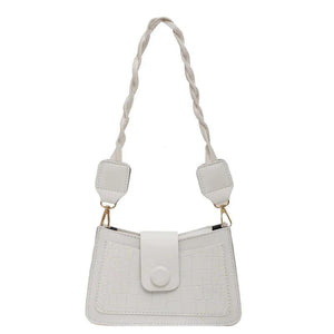 Crocodile Pattern Women's Shoulder Bag Handbag Purse