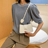 Crocodile Pattern Women's Shoulder Bag Handbag Purse