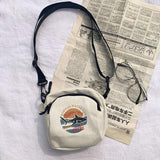 Mini Canvas Crossbody Bag Small Shoulder Purse Phone Women Handbag