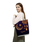 EID Mubarak Shopper Bag Daily Ramadan Handbags For Women
