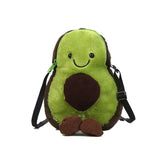 Plush Doll Satchel Bag for Girls Soft Shoulder bag Small Cross-body Bag