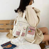 Canvas Bag Women's High-Value Handbag All-Match Shoulder Bag