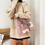 Canvas Bag Women's High-Value Handbag All-Match Shoulder Bag