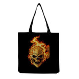 Pumpkin Ghost Skull Print Shoulder Bag Halloween Candy Bag Handbags