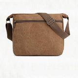 Retro Men's Canvas Single Shoulder Bag Casual Crossbody Bag