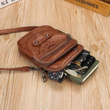 Soft Leather Mobile Phone Female Bag Messenger Shoulder Bag