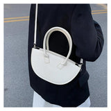 Women's PU Leather Crossbody Shoulder Bag Messenger Handbag