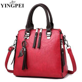 Women Handbags Top-Handle Shoulder Bag Casual Bag Cat PU Leather Ladies Spring