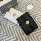 Embroidery Chain Cross-body Bag PU Leather Messenger Bag