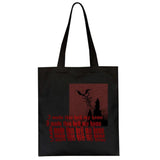 Dark Canvas Gothic Shopper Bag Harajuku Shoulder Handbag