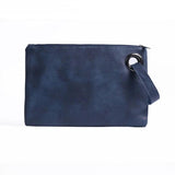Women's Leather Envelope Clutch Evening Handbag