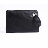 Women's Leather Envelope Clutch Evening Handbag
