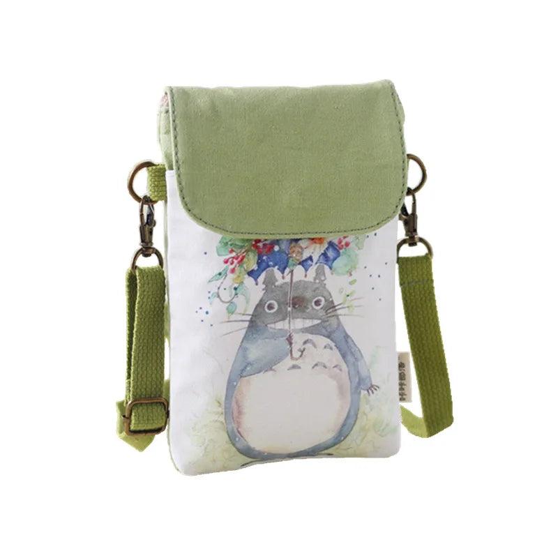 Totoro Canvas Girl Animal Rabbit Deer Shoulder Bag