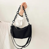 Waterproof Nylon Underarm Shoulder Bag for Women, Small Clutch