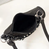Waterproof Nylon Underarm Shoulder Bag for Women, Small Clutch