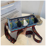 Vintage Shoulder Bags for Women Crossbody Bag Purse Lady Barrel
