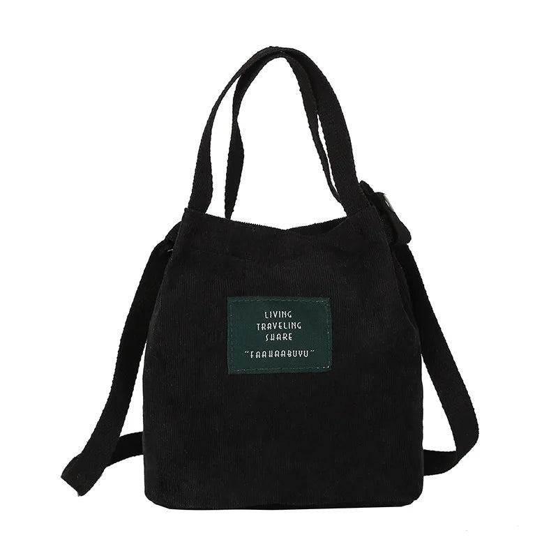 Mini Corduroy Shoulder Bag for Women Small Crossbody Bag