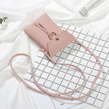 Lychee Pattern Women Messenger Bags Small Female Shoulder Bags Phone Ladies Mini
