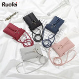 Lychee Pattern Women Messenger Bags Small Female Shoulder Bags Phone Ladies Mini