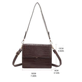 Crocodile Pattern Shoulder Bag Handbags Women Crossbody Bags