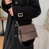 Crocodile Pattern Shoulder Bag Handbags Women Crossbody Bags