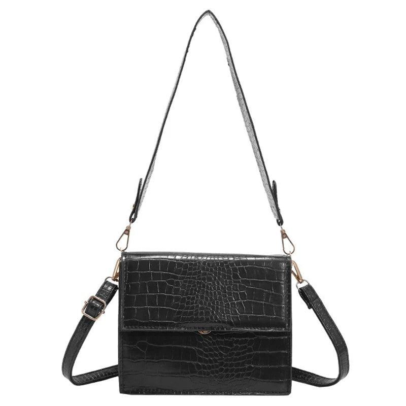 Crocodile Pattern Shoulder Bag Handbags Women Crossbody Bags