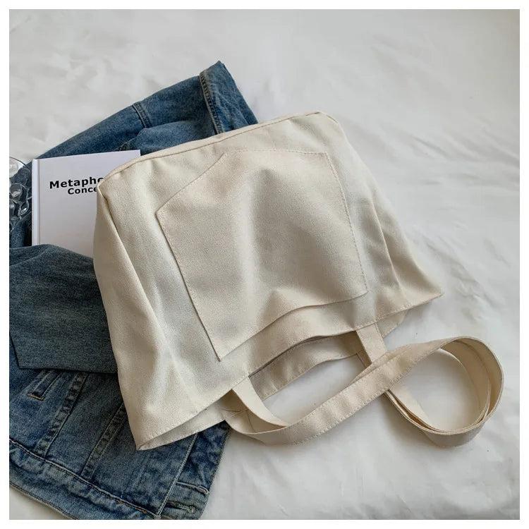 Large Canvas Women's Handbag Shoulder Bags Totes Purse